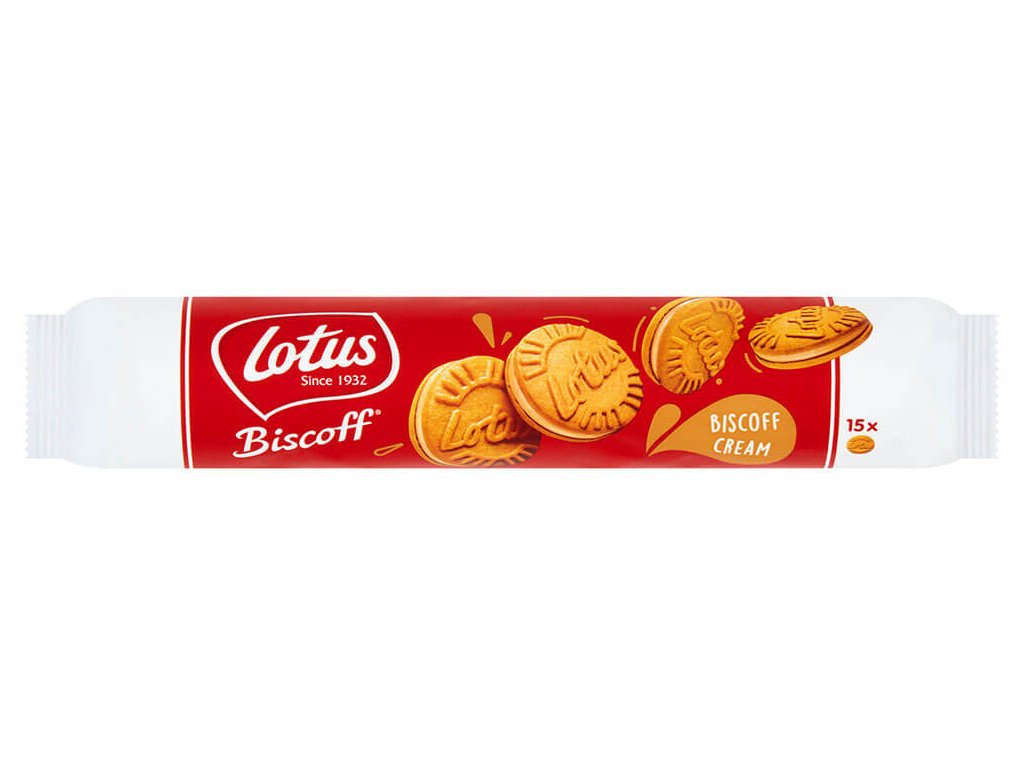 LOTUS Biscoff sušenky s krémem 150g 9ks