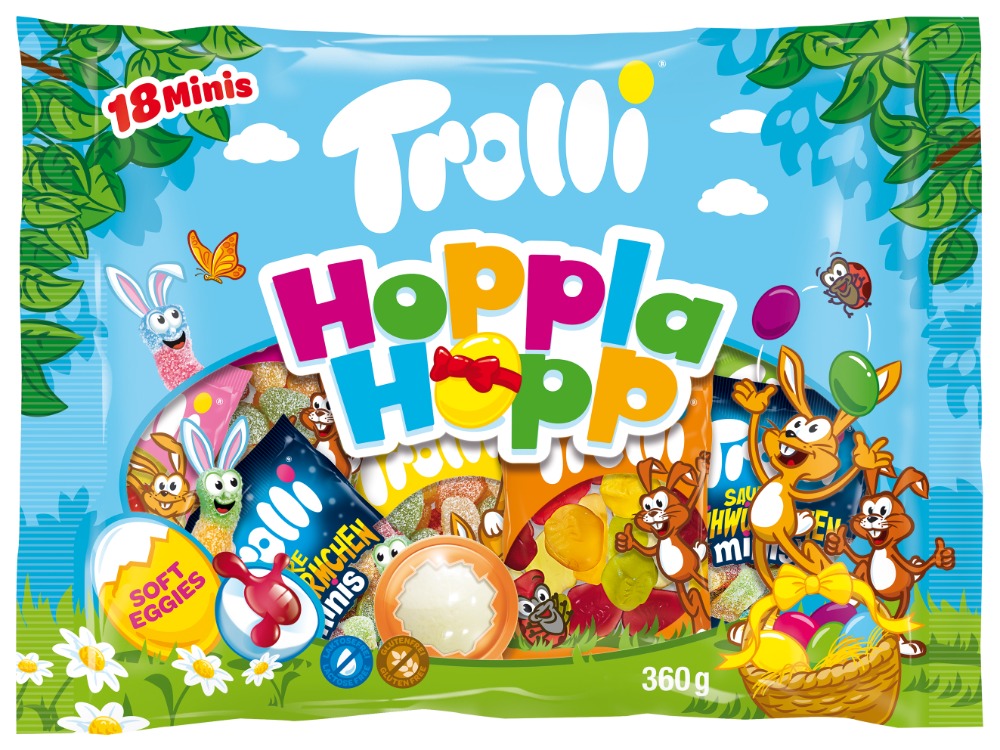 Trolli Hoppla Hop 360g 10ks