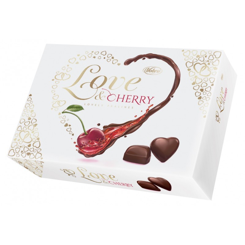 VOBRO Love & Cherry dvoupatrová 300g 6ks