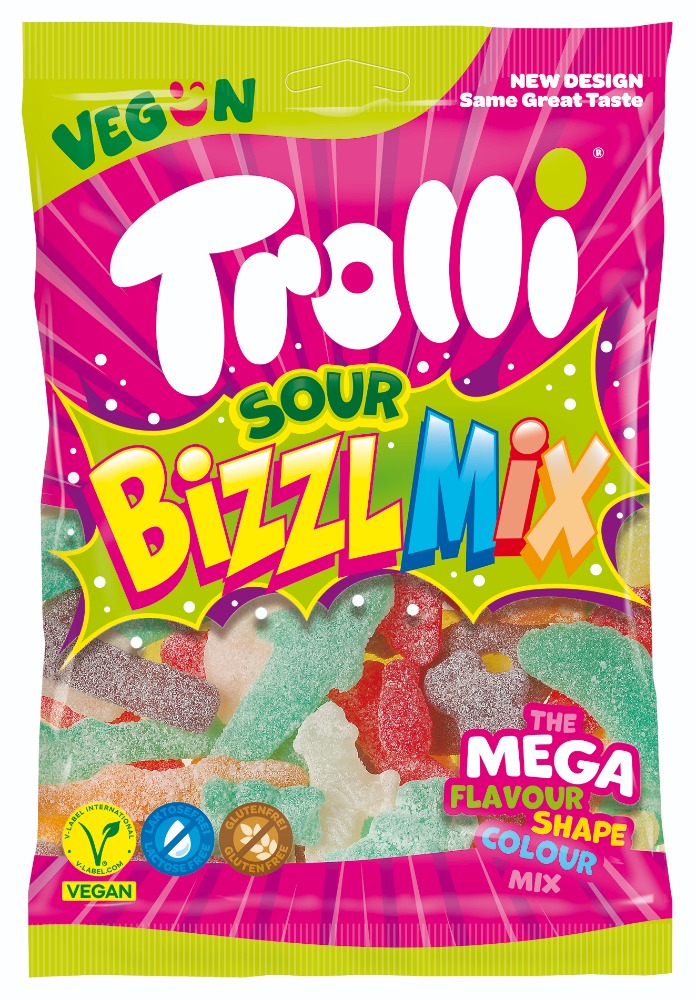 Trolli BIZZL MIX 200g 18ks