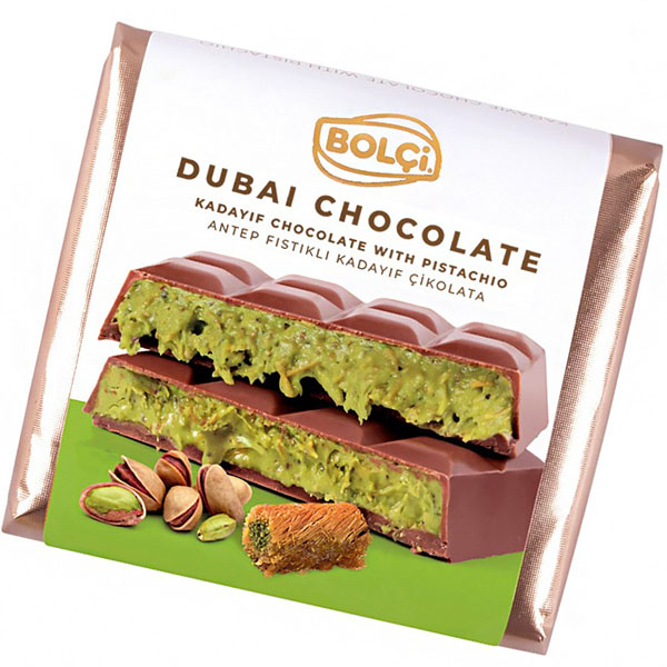 BOLCI DUBAI čokoláda 100g 5ks