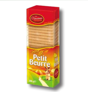 Vincinni Petit Beurre 200g 21ks