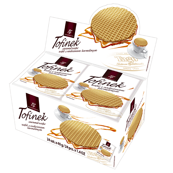 TAGO TOFINEK Karamel 40g 24ks