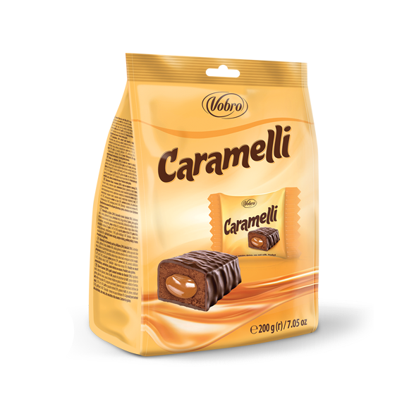 Caramelli 200g 12ks