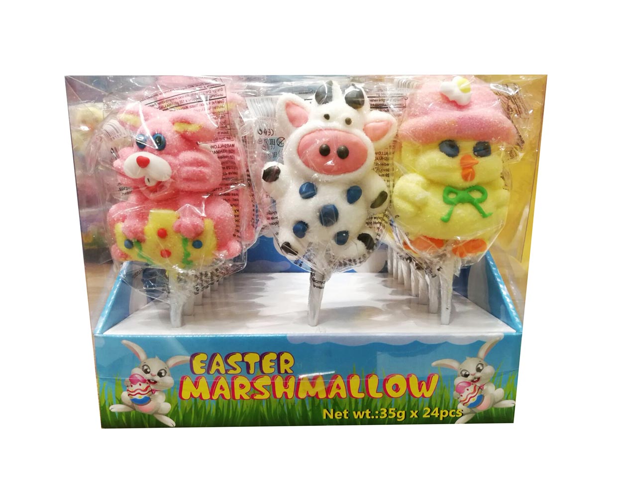 E2 EASTER MARSHMALLOW 35g 24ks