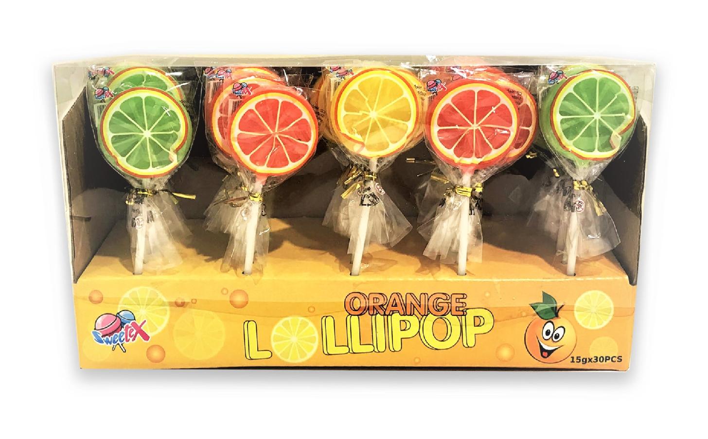 Orange Lolipop 15g 30ks