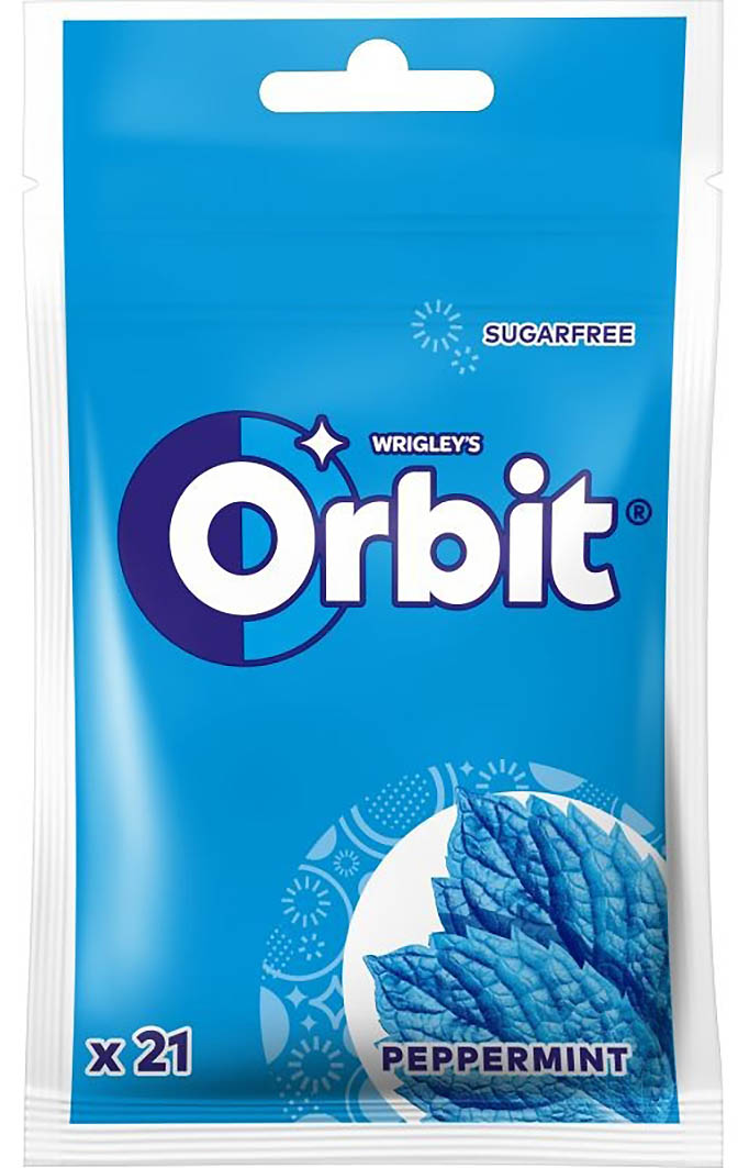 Orbit pepermint sáček 29g 22ks
