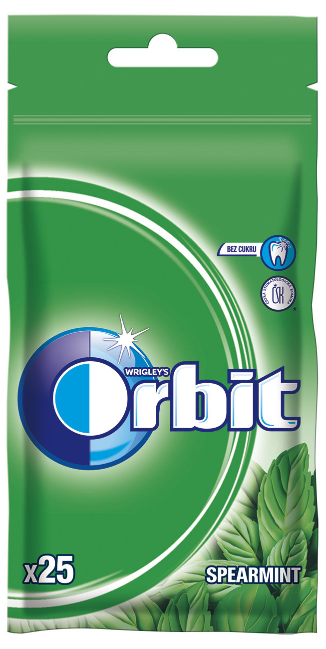 Orbit spearmint sáček 29g 22ks