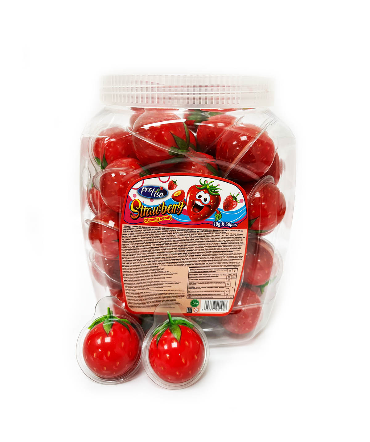 A05 STRAWBERRY GUMMY CANDY 10g 50ks