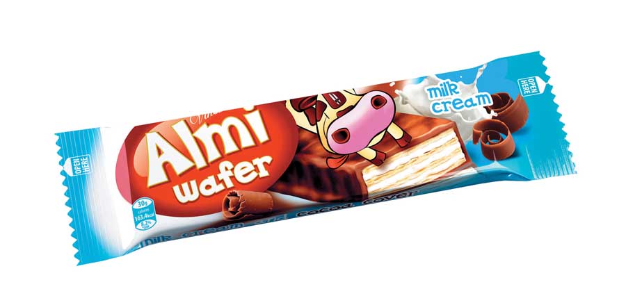 Vincinni Almi wafer milk cream 30g 24ks