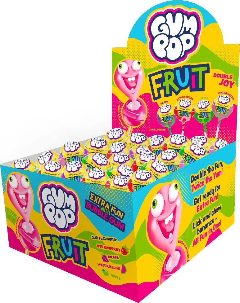 Argo GUM POP Fruit 15g 50ks