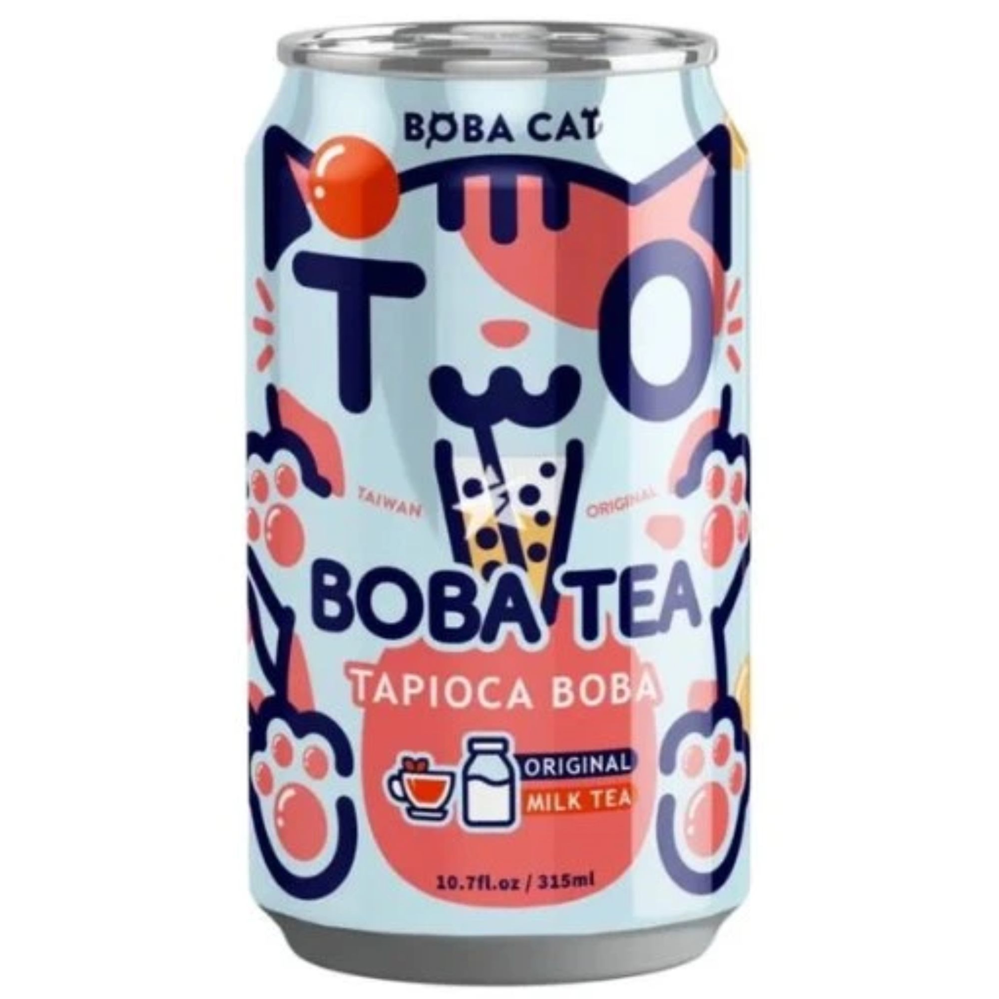 Boba Cat Original Bubble Tea 315ml 24ks