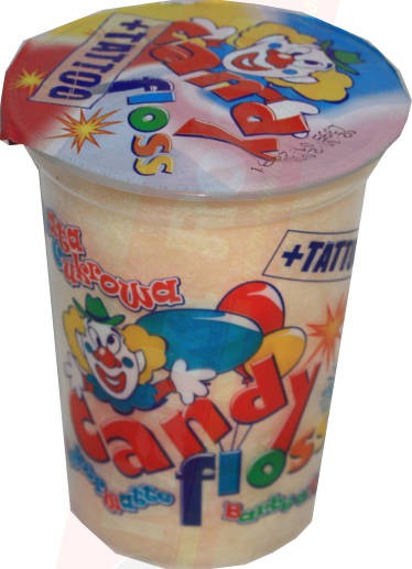 Cukrová vata + tetovačka 20g 12ks