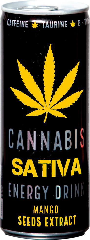 CANNABIS MANGO Energy Drink 250ml 24ks