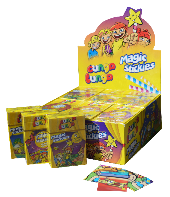 CUNGA LUNGA Magic Stickies with sticker (KF) 28g 18ks