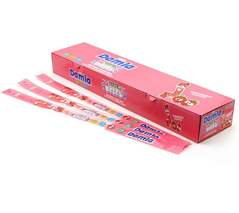 DAMLA SOUR BELTS JAHODA 15g 72ks