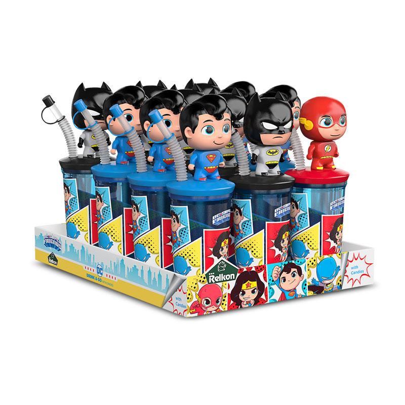 DC SUPER FRIENDS Drink Go With Candies 10g 12ks