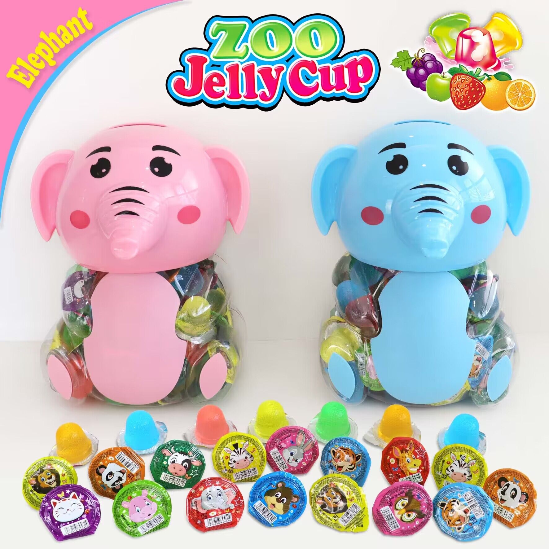 ELEPHANT JELLY CUP 12g 100ks