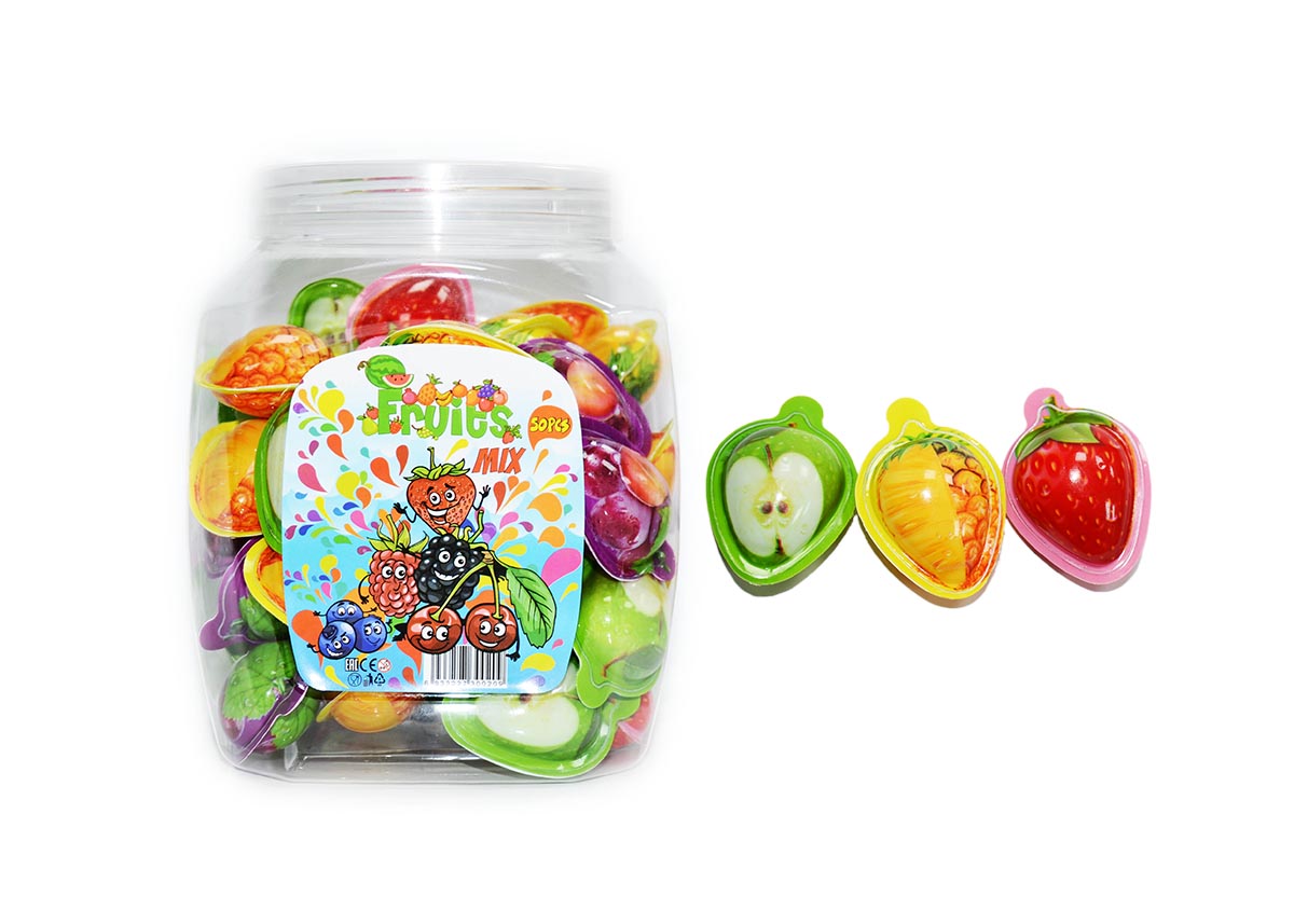 FRUIT MIX JELLY CANDY 10g 50ks
