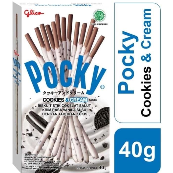 Glico POCKY Cookies Cream Oreo 40g 10ks