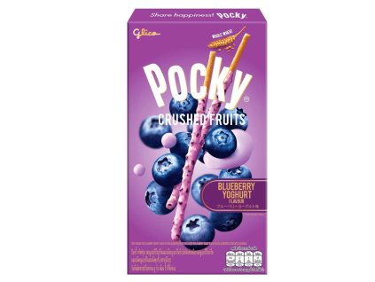 Glico POCKY Crushed Fruits Blueberry Yoghurt 38g 10ks