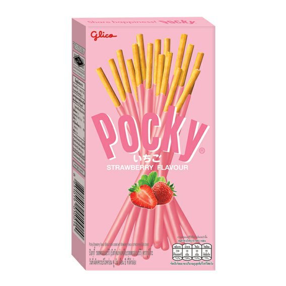 Glico POCKY Strawberry Jahoda 45g 10ks