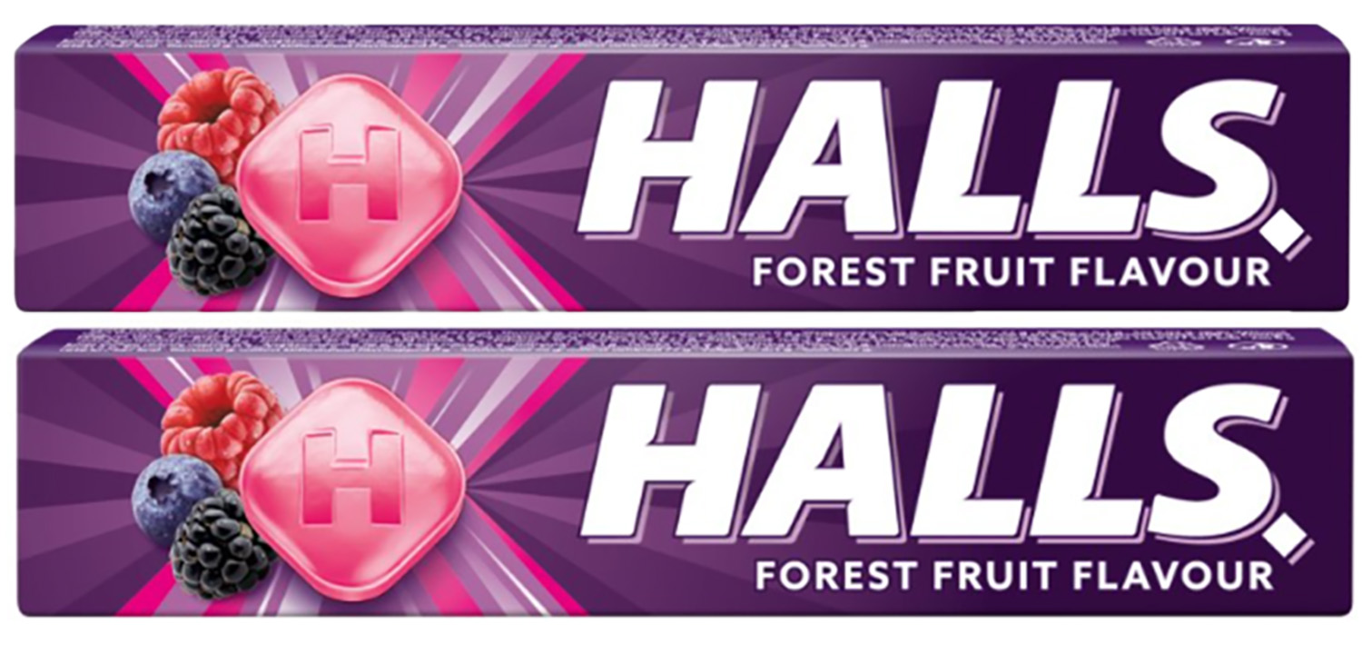 HALLS lesní směs  33,5g 20ks