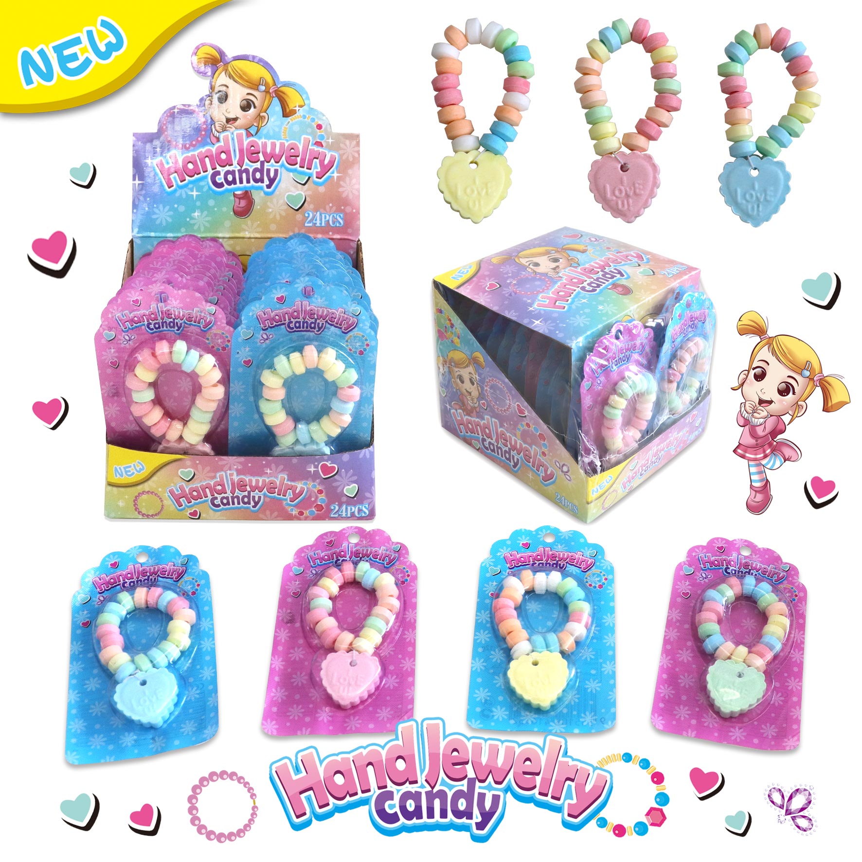 HAND JEWELRY CANDY 10g 24ks
