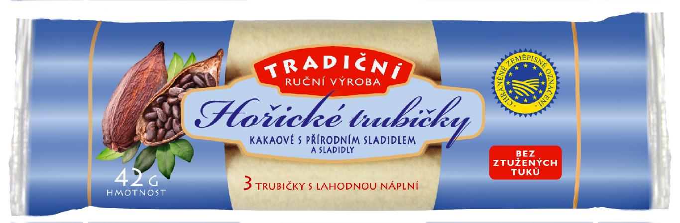 Hořické trubičky DIA kakaové s přírodním sladidlem 42g 48ks