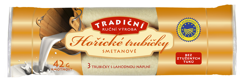 Hořické trubičky smetanové 42g 45ks