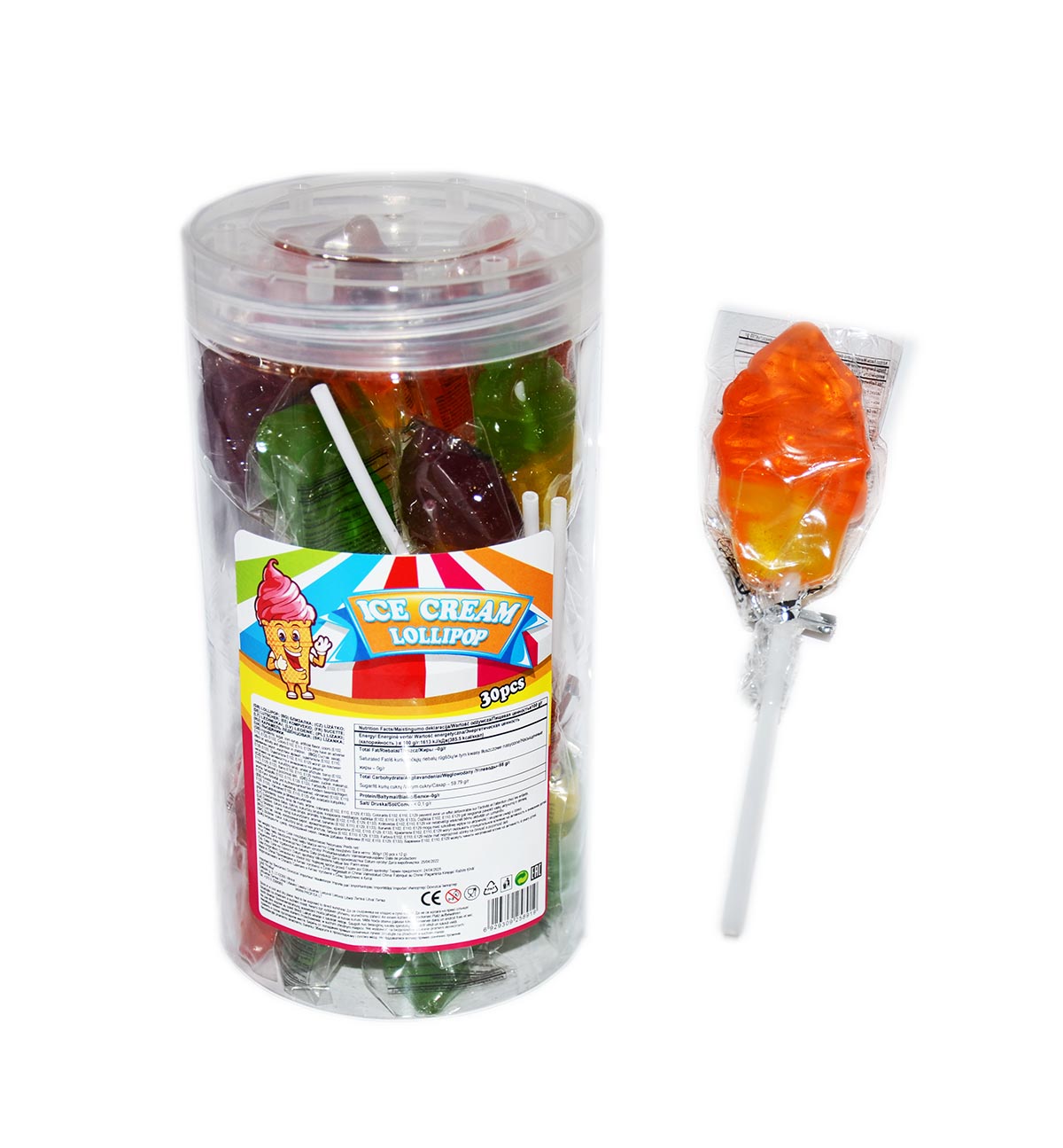 ICE CREAM LOLLIPOP 12g 30ks