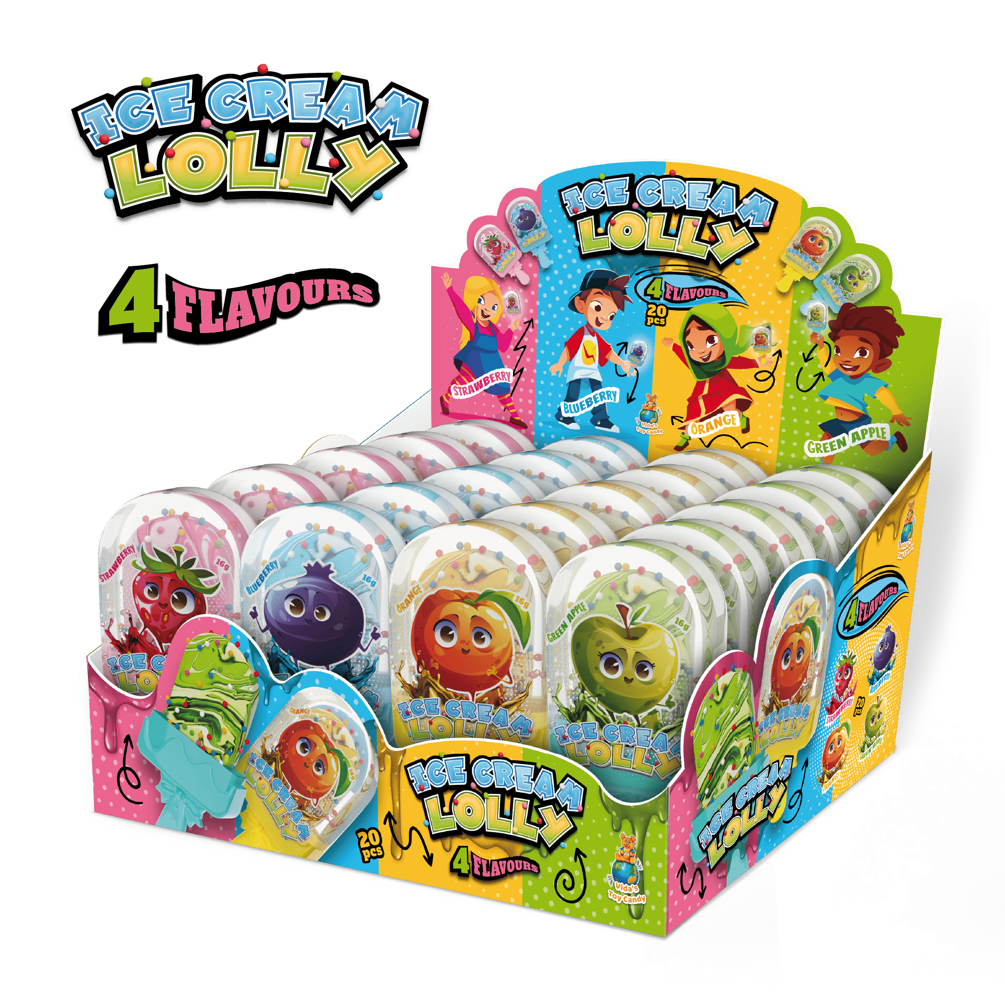 ICE CREAM LOLLY 16g 20ks