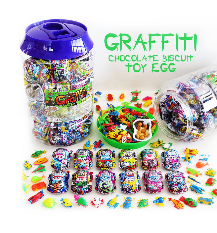 GRAFFITI TOY CAR 8g 60ks