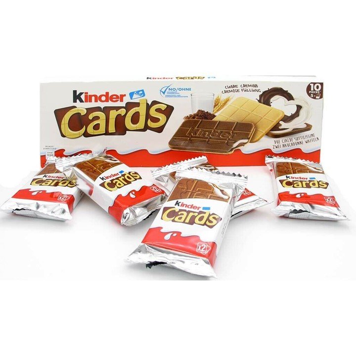 Kinder Cards 128g 20ks