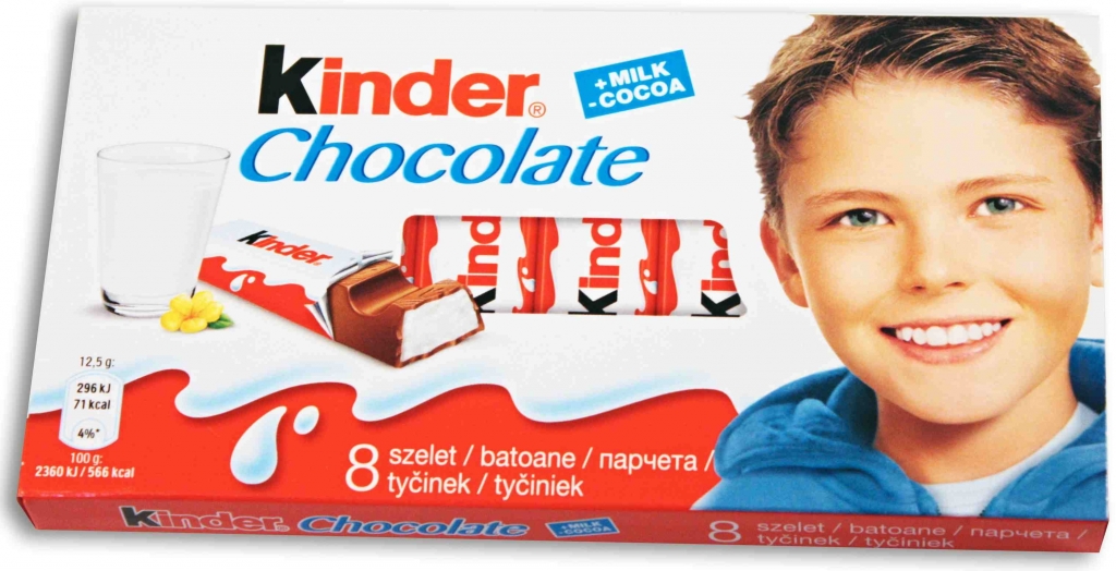 KINDER Chocolate T8 100g  40ks