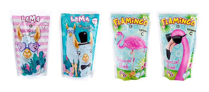 LAMA/ FLAMINGO Tropical Drink 200ml 30ks