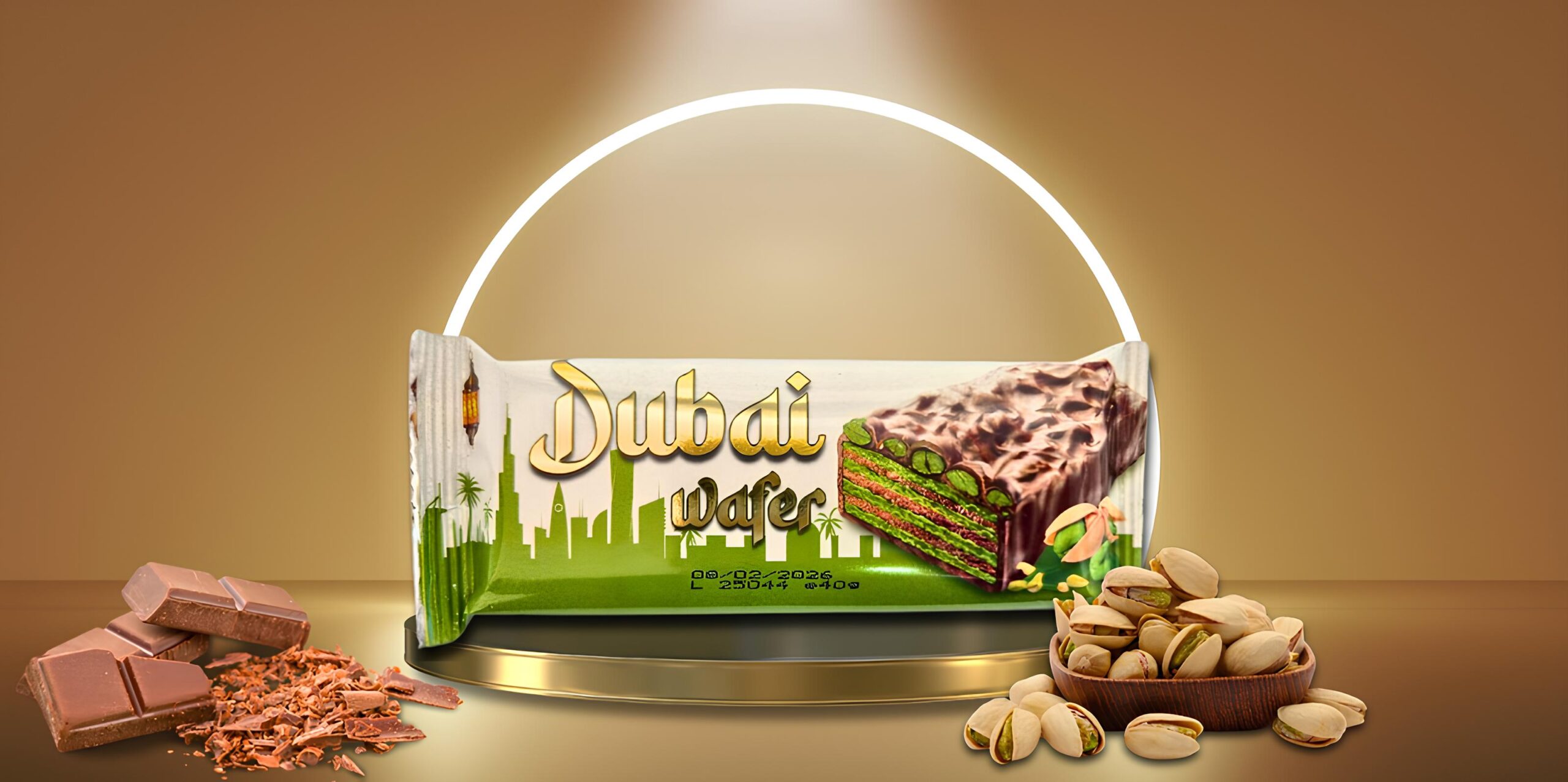 LATINO DUBAI Wafers 40g 24ks