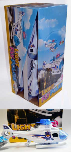 LIGHT FLY POLICE (YT08873) 5g 12ks