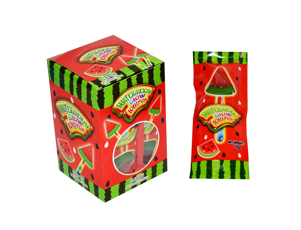 LIGHT WATERMELON LOLLIPOP 10g 24ks