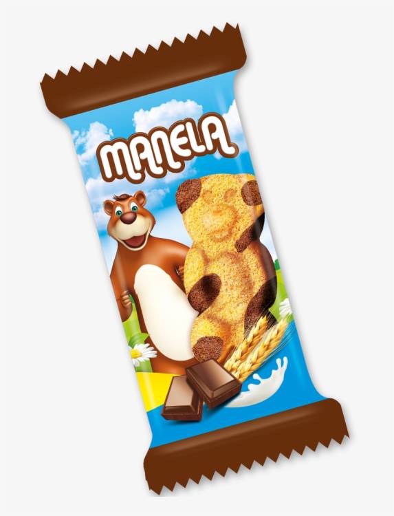 Manella bear cake 50g 24ks