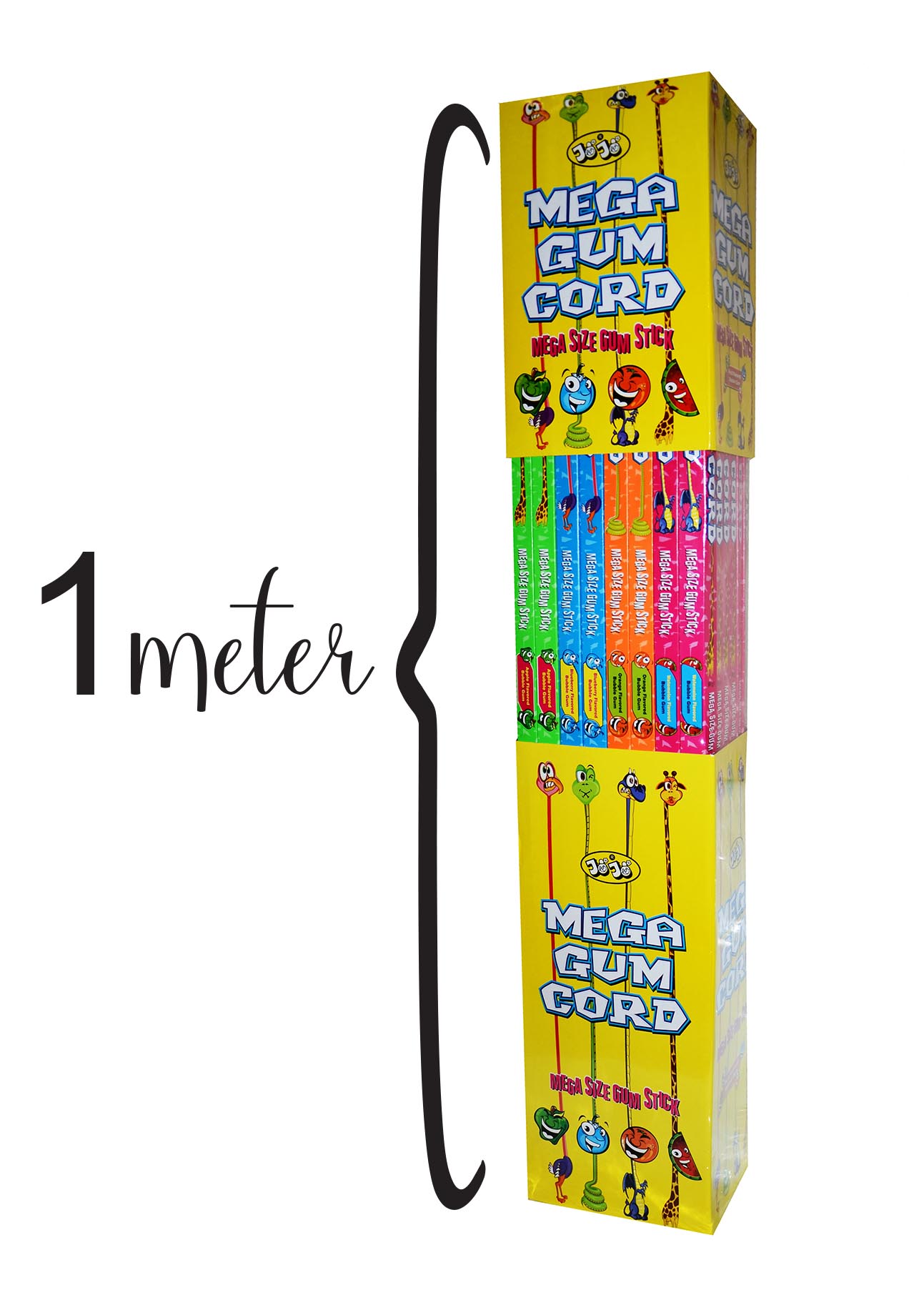 MEGA GUM CORD LARGE 80g 48ks