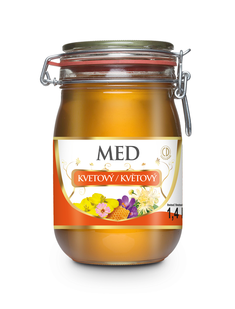 MED vícekvětový s opakovaným uzávěrem 1,4kg 4ks