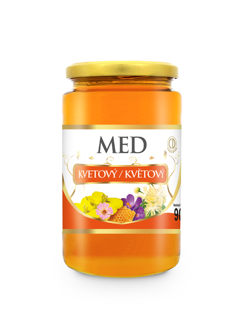 MED vícekvětový 900g 6ks