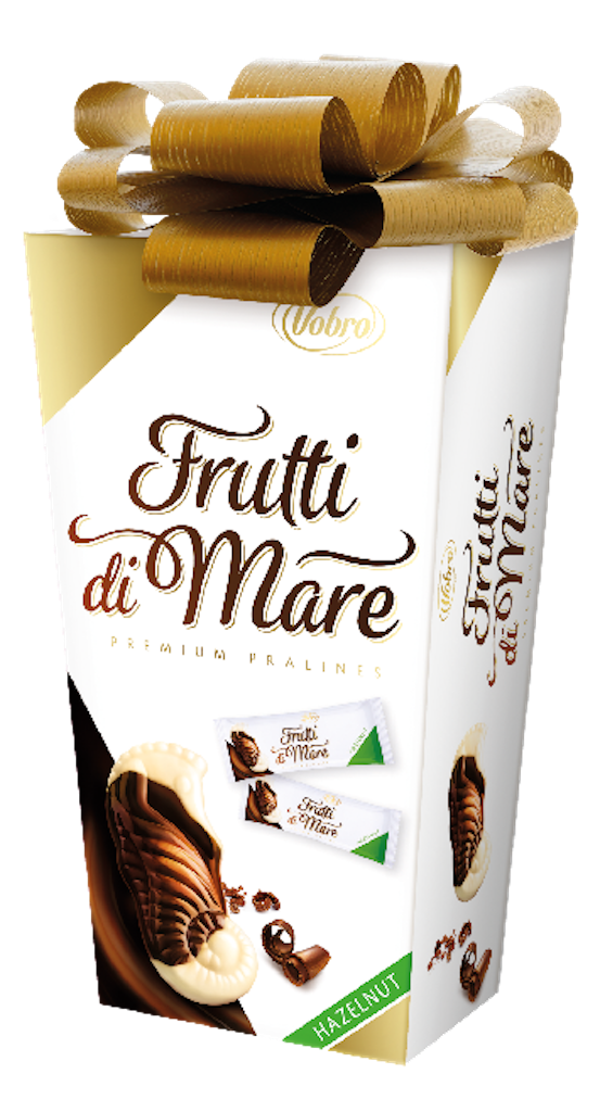 Vobro Frutti di Mare Hazelnut Kokarda 190g 10ks