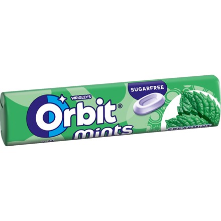 ORBIT Spearmint Mints 28g 24ks