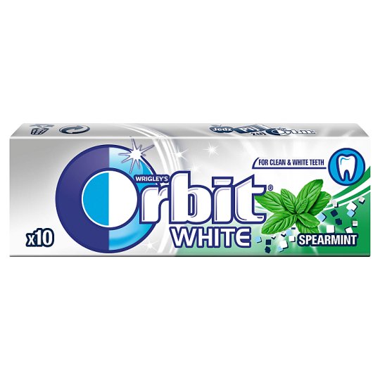 Orbit WHITE SPEARMINT dražé 14g 30ks