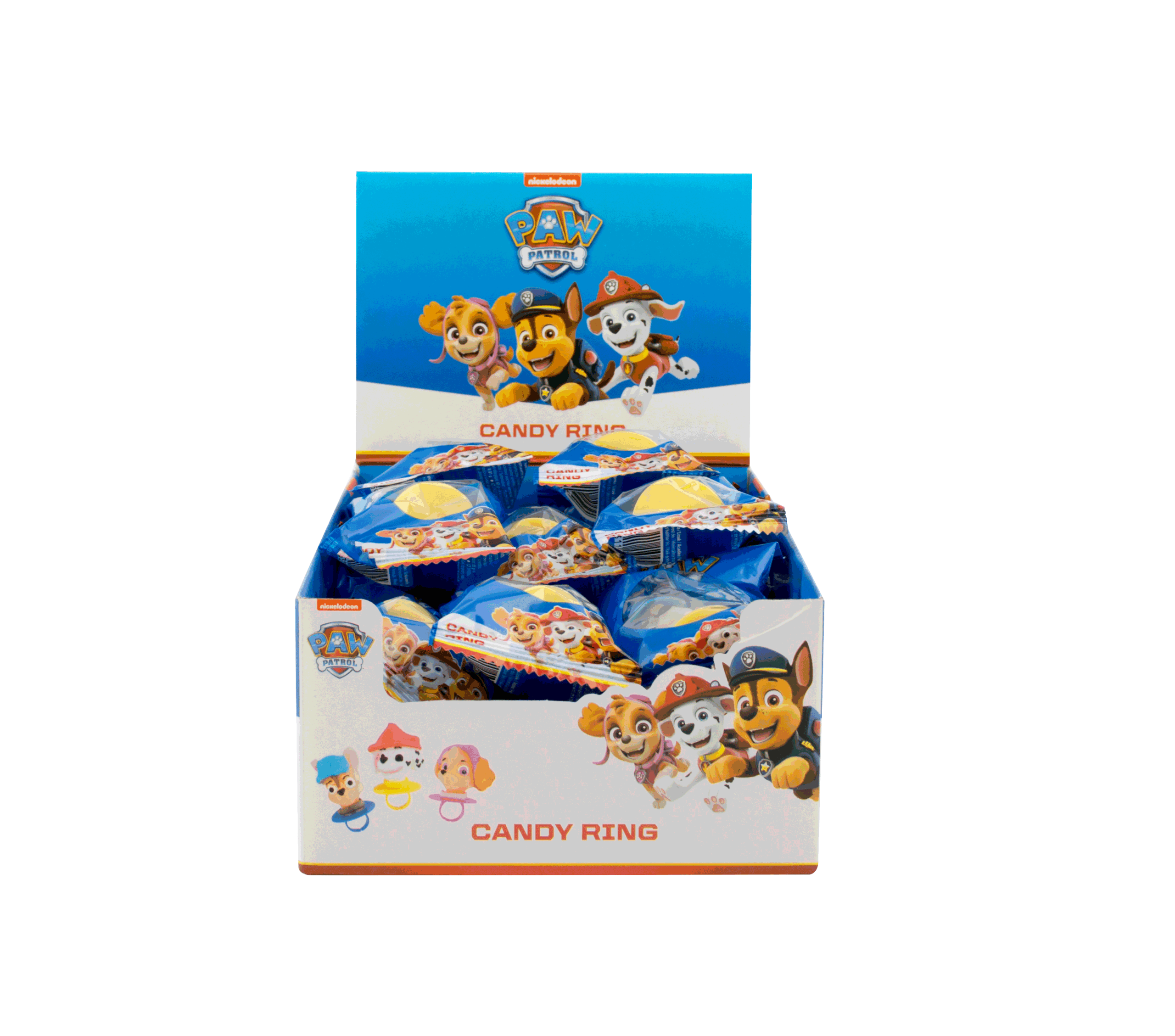 PAW PATROL Ring Candy 24ks