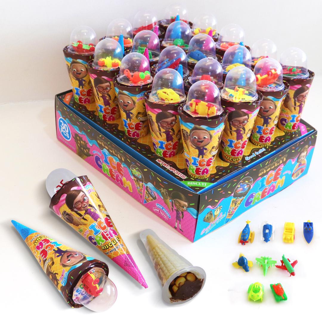 ICE CREAM WITH TOY (CHOCOLATE SURPRISE TOY) 12g 30ks