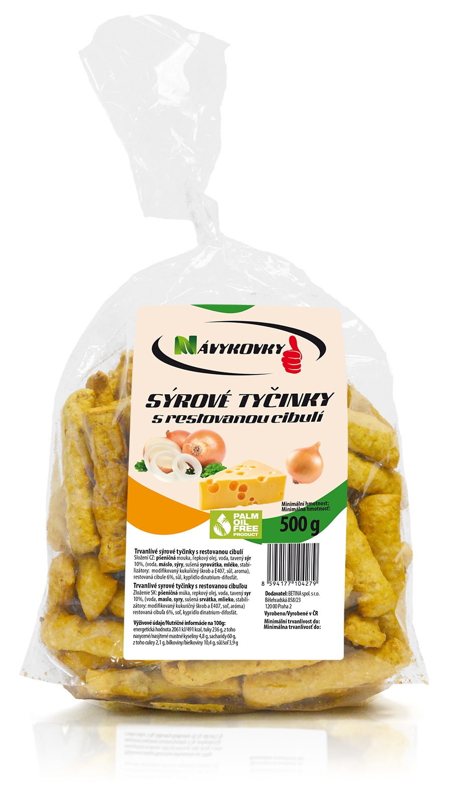 PROSKOVICKÉ ŠPALÍKY CIBULE 500g 10ks