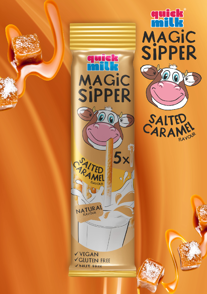 Quick Milk 5 Salted Caramel 30g 20ks